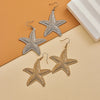 1 Pair Casual Beach Artistic Starfish Alloy Drop Earrings