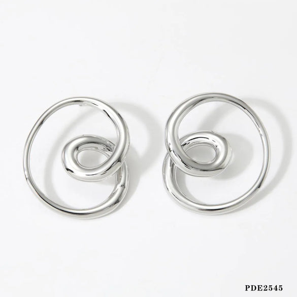 1 Pair Casual Irregular Plating 316 Stainless Steel  16K Gold Plated White Gold Plated Gold Plated Ear Studs