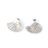 1 Pair Casual Vacation Beach Scallop Heart Shape Bow Knot 304 Stainless Steel 18K Gold Plated Earrings Ear Studs