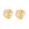 1 Pair Casual Vacation Beach Scallop Heart Shape Bow Knot 304 Stainless Steel 18K Gold Plated Earrings Ear Studs
