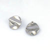 1 Pair Casual Vacation Beach Scallop Heart Shape Bow Knot 304 Stainless Steel 18K Gold Plated Earrings Ear Studs