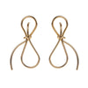 1 Pair Casual Vacation Classic Style Flower Bow Knot Hollow Out Alloy Gold Plated Ear Studs