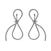 1 Pair Casual Vacation Classic Style Flower Bow Knot Hollow Out Alloy Gold Plated Ear Studs