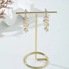 1 Pair Classic Style Korean Style Leaves Alloy Drop Earrings