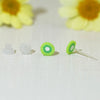 1 Pair Cute Simple Style Fruit Arylic Ear Studs