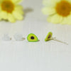 1 Pair Cute Simple Style Fruit Arylic Ear Studs