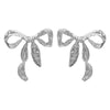 1 Pair Cute Vintage Style Sweet Bow Knot Alloy Ear Studs