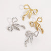 1 Pair Cute Vintage Style Sweet Bow Knot Alloy Ear Studs