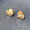 1 Pair Elegant Lady Classic Style Heart Shape Plating Stainless Steel Artificial Pearls 14K Gold Plated Ear Studs