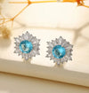 1 Pair Elegant Lady Streetwear Snowflake Inlay Copper Zircon Ear Cuffs