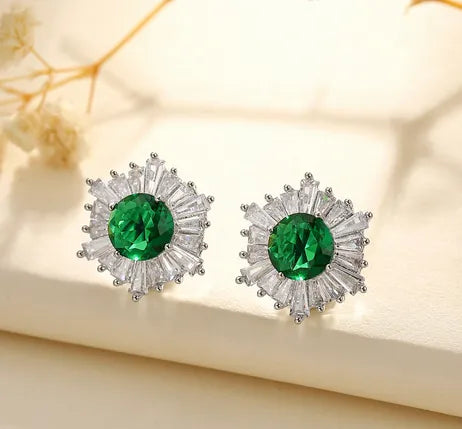1 Pair Elegant Lady Streetwear Snowflake Inlay Copper Zircon Ear Cuffs