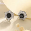 1 Pair Elegant Lady Streetwear Snowflake Inlay Copper Zircon Ear Cuffs