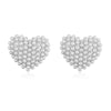 1 Pair Elegant Sweet Classic Style Pentagram Heart Shape Rhombus Plating Inlay Copper Artificial Pearls 18K Gold Plated Ear Studs