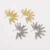 1 Pair Exaggerated Commute Floral Alloy Ear Studs