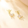 1 Pair Fashion Butterfly Alloy Women'S Drop Earrings