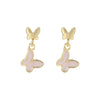 1 Pair Fashion Butterfly Alloy Women'S Drop Earrings