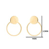 1 Pair Fashion Moon Heart Shape Snowflake Stainless Steel Ear Studs