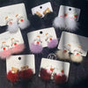 1 Pair Hip-Hop Simple Style Bear Patchwork Alloy Alloy Ear Studs