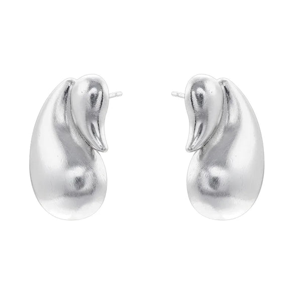 1 Pair Hip-Hop Vintage Style Beach Water Droplets Conch Heart Shape Inlay Copper Artificial Pearls 18K Gold Plated Drop Earrings Ear Studs