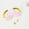 1 Pair IG Style Elegant Spiral Stripe Thread 304 Stainless Steel 18K Gold Plated Ear Studs