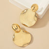 1 Pair Ig Style Nordic Style Original Design Round Plating Alloy Ear Studs