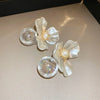 1 Pair IG Style Sweet Flower Alloy Drop Earrings