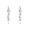 1 Pair Lady Animal Tassel Inlay Alloy Zircon Drop Earrings