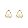 1 Pair Lady Geometric Plating Inlay Alloy Artificial Pearls Ear Studs