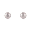 1 Pair Lady Pearl Plating Mixed Materials Ear Studs