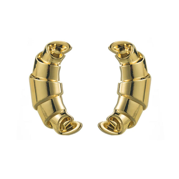 1 Pair Luxurious Horns Plating Alloy Gold Plated Silver Plated Ear Studs