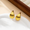 1 Pair Marine Style Modern Style Starfish Conch Irregular Plating Alloy Ear Studs
