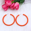1 Pair Nordic Style Exaggerated Cool Style Round Arylic Ear Studs