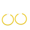 1 Pair Nordic Style Exaggerated Cool Style Round Arylic Ear Studs