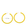 1 Pair Nordic Style Exaggerated Cool Style Round Arylic Ear Studs