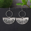 1 Pair Retro Ethnic Style Geometric Zinc Alloy Drop Earrings