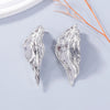 1 Pair Retro Exaggerated Leaf Flower Alloy Ear Studs