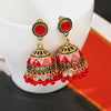 1 Pair Retro Geometric Color Block Alloy Drop Earrings