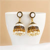 1 Pair Retro Geometric Color Block Alloy Drop Earrings