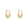 1 Pair Retro Geometric Square Metal Women'S Earrings