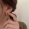 1 Pair Retro Geometric Square Metal Women'S Earrings