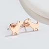 1 Pair Simple Style Animal Plating 304 Stainless Steel 18K Gold Plated Ear Studs