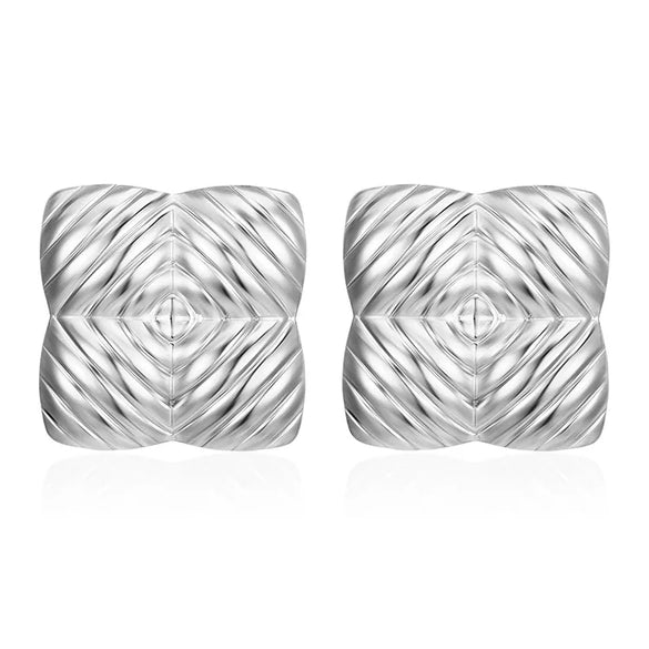 1 Pair Simple Style Classic Style Geometric Plating 304 Stainless Steel Gold Plated Ear Studs