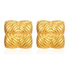 1 Pair Simple Style Classic Style Geometric Plating 304 Stainless Steel Gold Plated Ear Studs