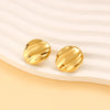 1 Pair Simple Style Classic Style Round 304 Stainless Steel 316 Stainless Steel  Ear Studs