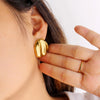 1 Pair Simple Style Classic Style Round 304 Stainless Steel 316 Stainless Steel  Ear Studs