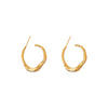 1 Pair Simple Style Classic Style Solid Color Plating Alloy Ear Studs