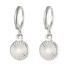 1 Pair Simple Style Classic Style Sun Starfish Shell Plating 304 Stainless Steel Drop Earrings