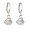 1 Pair Simple Style Classic Style Sun Starfish Shell Plating 304 Stainless Steel Drop Earrings