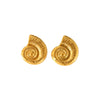 1 Pair Simple Style Geometric Conch Solid Color 304 Stainless Steel Ear Studs