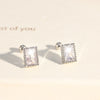 1 Pair Simple Style Geometric Plating Copper Zircon Ear Studs